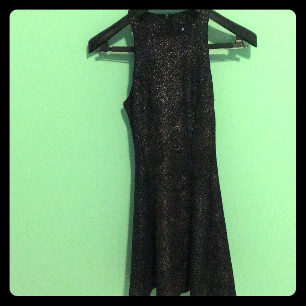 Sparkly black dress